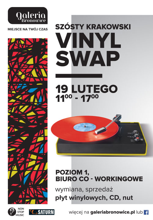 Szósty krakowski Vinyl Swap w Galerii Bronowice